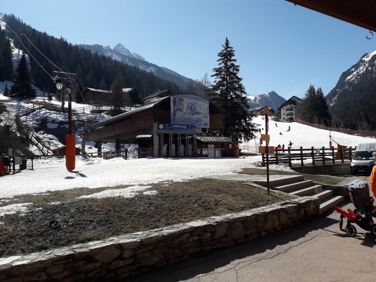 Magnifique Studio Au Pied Du Telecabine D'Arrondaz Et Des Pistes De Ski Modane Buitenkant foto