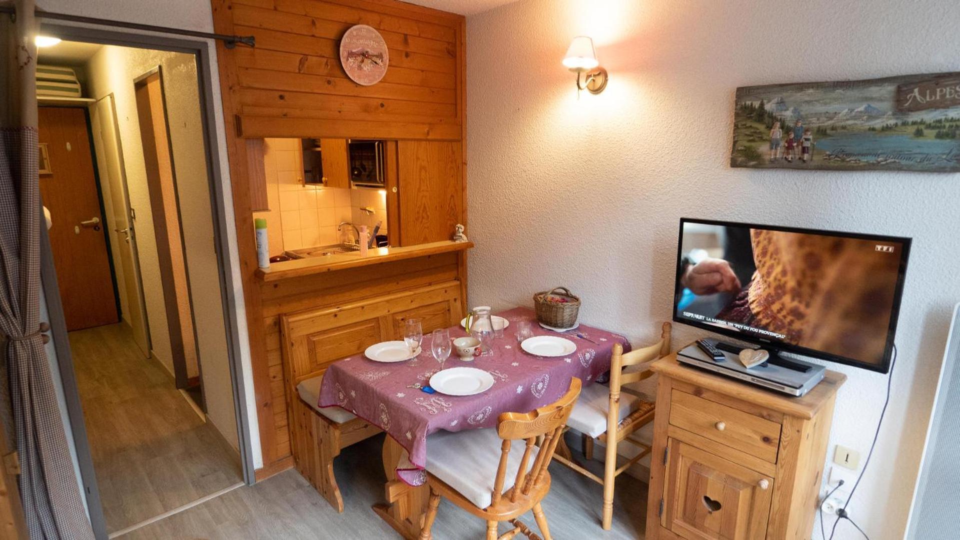 Magnifique Studio Au Pied Du Telecabine D'Arrondaz Et Des Pistes De Ski Modane Buitenkant foto